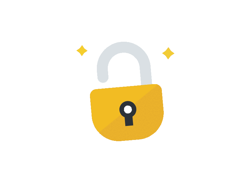 lock animation